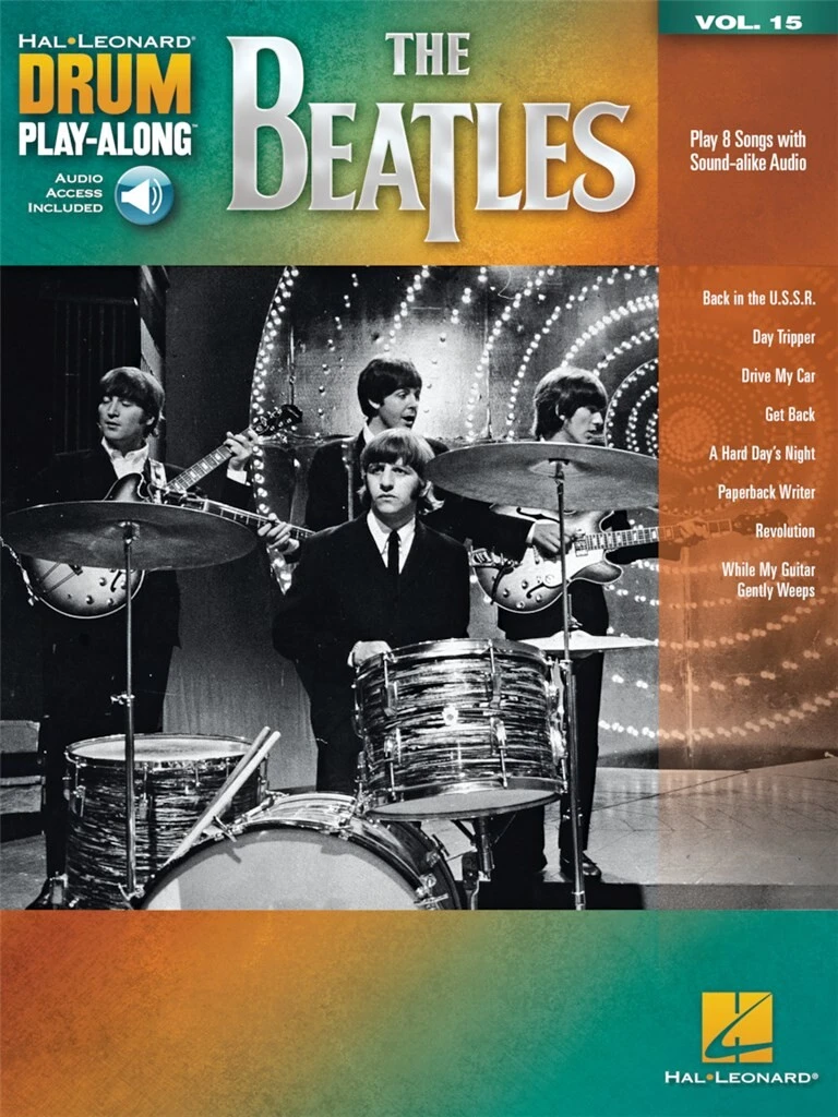 Drum Play-Along  Vol. 15 The Beatles 